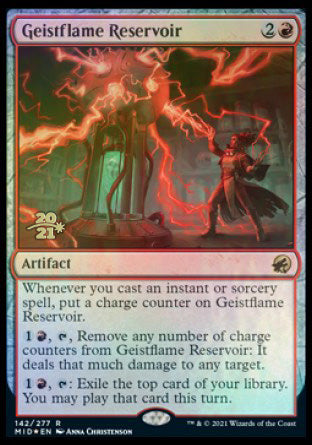 Geistflame Reservoir [Innistrad: Midnight Hunt Prerelease Promos] - The Mythic Store | 24h Order Processing