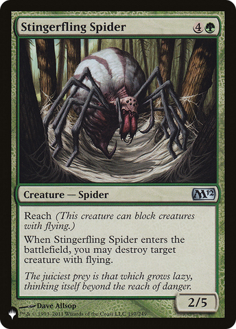 Stingerfling Spider [The List] - The Mythic Store | 24h Order Processing