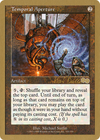 Temporal Aperture (Kai Budde) [World Championship Decks 1999] - The Mythic Store | 24h Order Processing