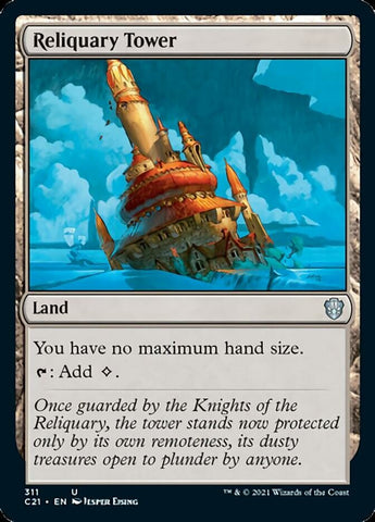 Reliquary Tower [Commander 2021] - The Mythic Store | 24h Order Processing