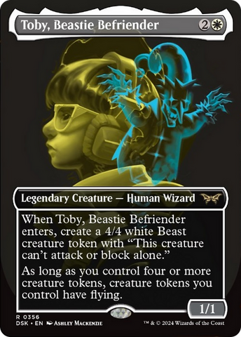 Toby, Beastie Befriender (Showcase) [Duskmourn: House of Horror] - The Mythic Store | 24h Order Processing