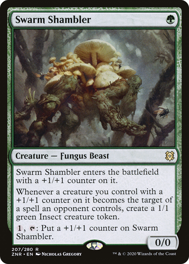 Swarm Shambler [Zendikar Rising] - The Mythic Store | 24h Order Processing
