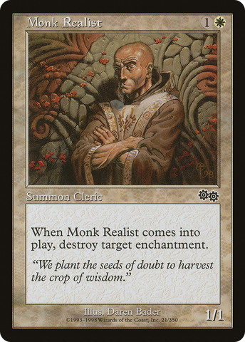 Monk Realist [Urza's Saga] - The Mythic Store | 24h Order Processing