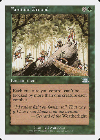 Familiar Ground [Classic Sixth Edition] - The Mythic Store | 24h Order Processing