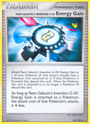Team Galactic's Invention G-101 Energy Gain (116/127) [Platinum: Base Set] - The Mythic Store | 24h Order Processing