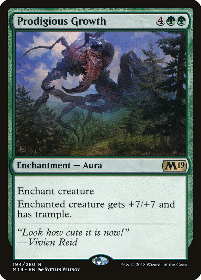 Prodigious Growth [Core Set 2019] - The Mythic Store | 24h Order Processing