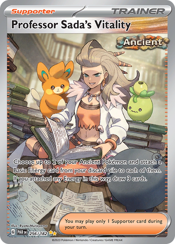 Professor Sada's Vitality (256/182) [Scarlet & Violet: Paradox Rift] - The Mythic Store | 24h Order Processing