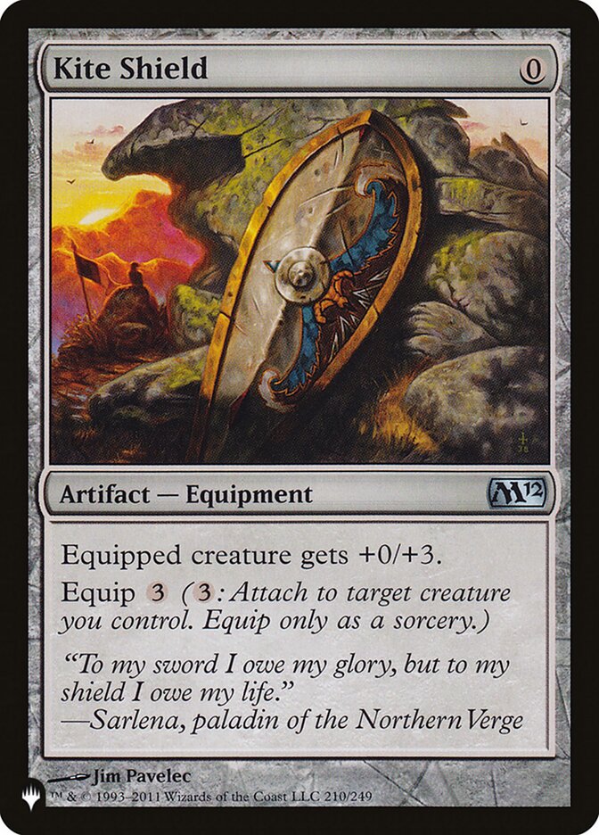 Kite Shield [The List] - The Mythic Store | 24h Order Processing