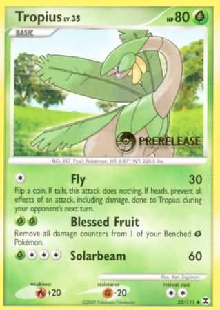 Tropius (52/111) (Prerelease Promo) [Nintendo: Black Star Promos] - The Mythic Store | 24h Order Processing