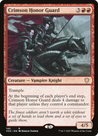 Crimson Honor Guard [Innistrad: Crimson Vow Commander] - The Mythic Store | 24h Order Processing