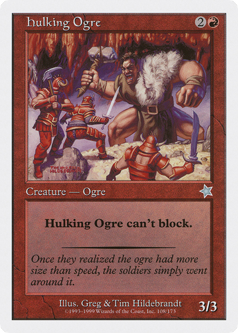 Hulking Ogre [Starter 1999] - The Mythic Store | 24h Order Processing