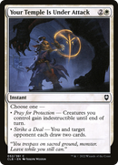 Your Temple Is Under Attack [Commander Legends: Battle for Baldur's Gate] - The Mythic Store | 24h Order Processing