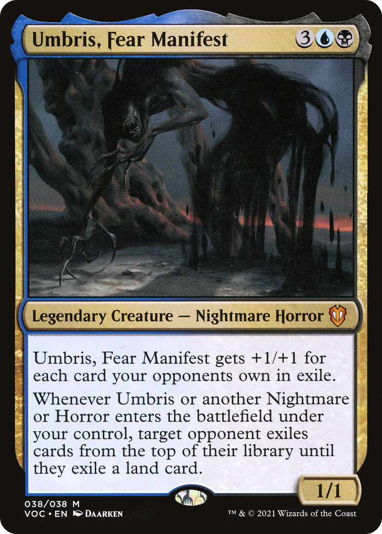 Umbris, Fear Manifest [Innistrad: Crimson Vow Commander] - The Mythic Store | 24h Order Processing