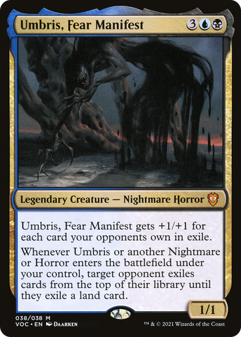 Umbris, Fear Manifest [Innistrad: Crimson Vow Commander] - The Mythic Store | 24h Order Processing