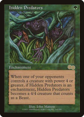 Hidden Predators [Urza's Saga] - The Mythic Store | 24h Order Processing