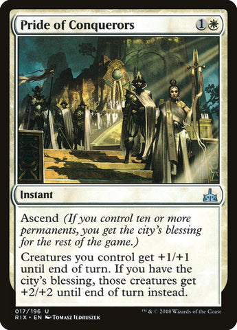Pride of Conquerors [Rivals of Ixalan] - The Mythic Store | 24h Order Processing