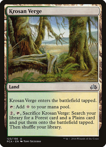Krosan Verge [Planechase Anthology] - The Mythic Store | 24h Order Processing