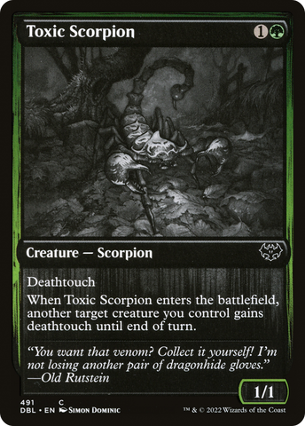 Toxic Scorpion [Innistrad: Double Feature] - The Mythic Store | 24h Order Processing