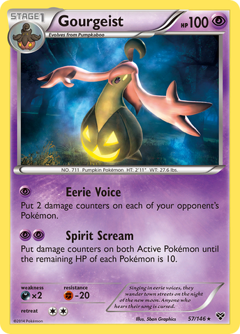 Gourgeist (57/146) [XY: Base Set] - The Mythic Store | 24h Order Processing