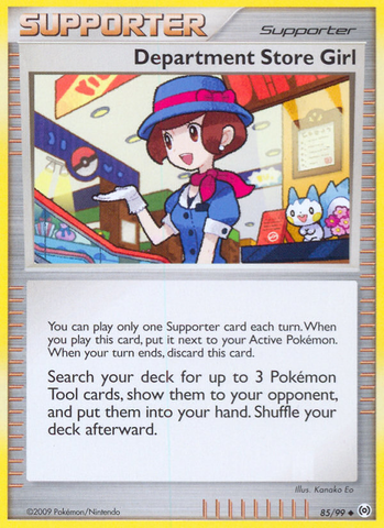 Department Store Girl (85/99) [Platinum: Arceus] - The Mythic Store | 24h Order Processing