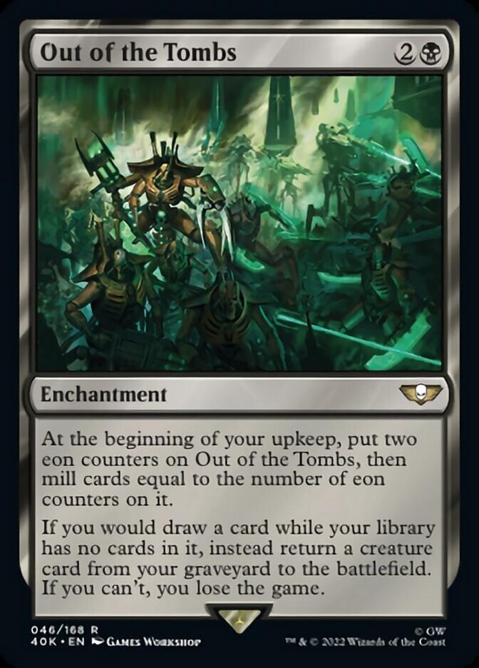 Out of the Tombs (Surge Foil) [Warhammer 40,000] - The Mythic Store | 24h Order Processing