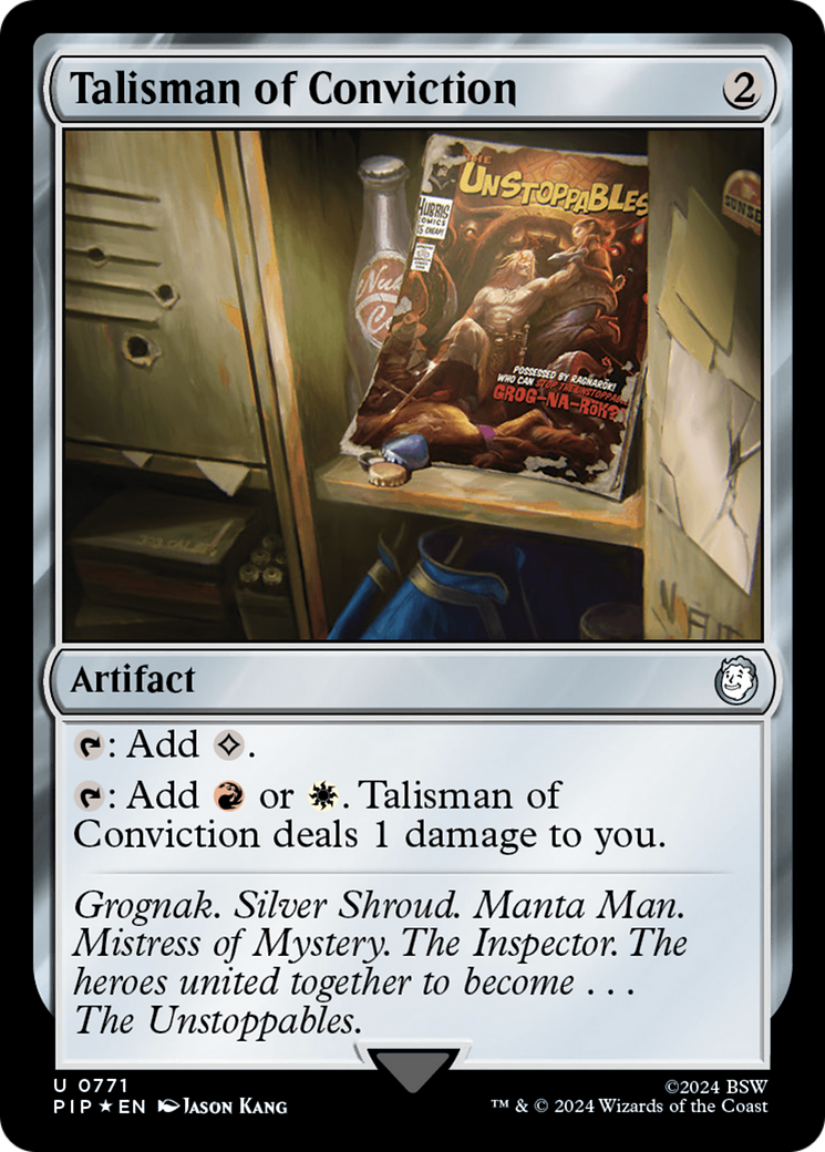 Talisman of Conviction (Surge Foil) [Fallout] - The Mythic Store | 24h Order Processing