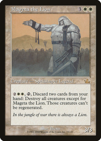 Mageta the Lion [Prophecy] - The Mythic Store | 24h Order Processing
