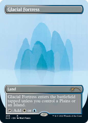 Glacial Fortress (Borderless) [Secret Lair Drop Series] - The Mythic Store | 24h Order Processing
