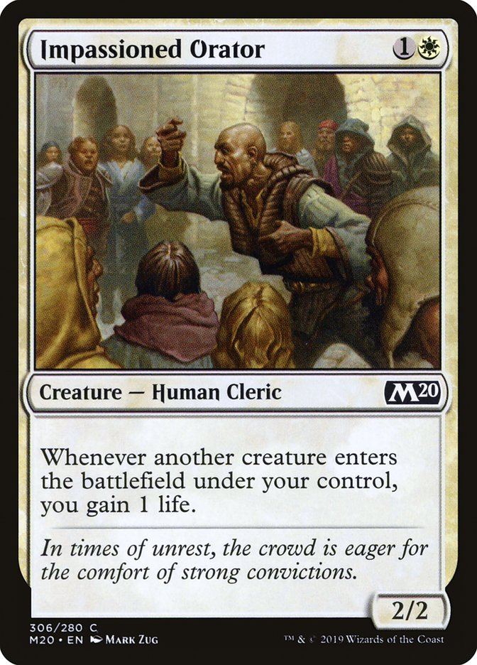 Impassioned Orator [Core Set 2020] - The Mythic Store | 24h Order Processing
