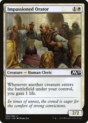 Impassioned Orator [Core Set 2020] - The Mythic Store | 24h Order Processing