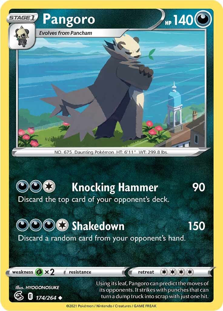 Pangoro (174/264) [Sword & Shield: Fusion Strike] - The Mythic Store | 24h Order Processing