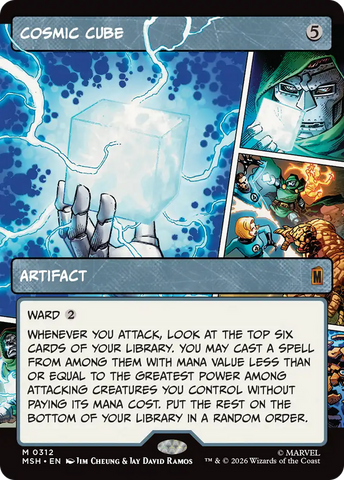 Cosmic Cube (Borderless) (0312) [Marvel Super Heroes] - The Mythic Store | 24h Order Processing