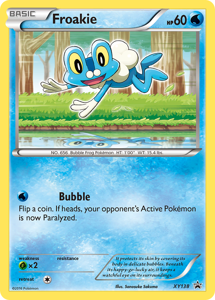 Froakie (XY138) [XY: Black Star Promos] - The Mythic Store | 24h Order Processing