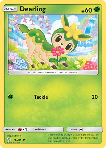 Deerling (15/236) [Sun & Moon: Cosmic Eclipse] - The Mythic Store | 24h Order Processing