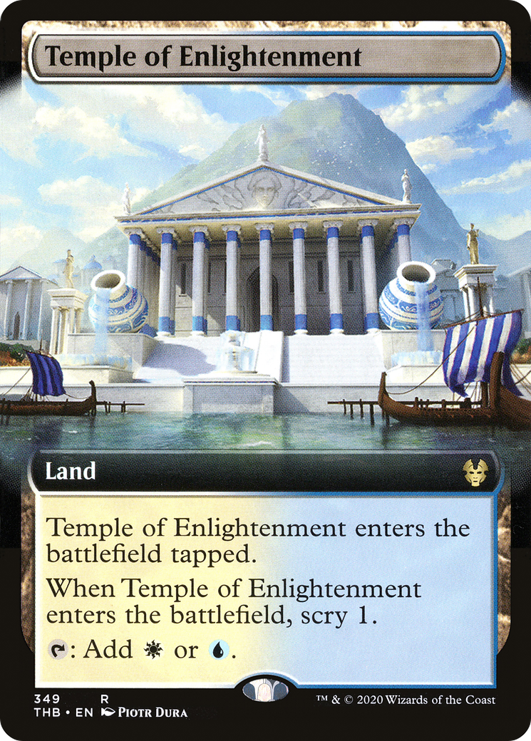 Temple of Enlightenment (Extended Art) [Theros Beyond Death] - The Mythic Store | 24h Order Processing