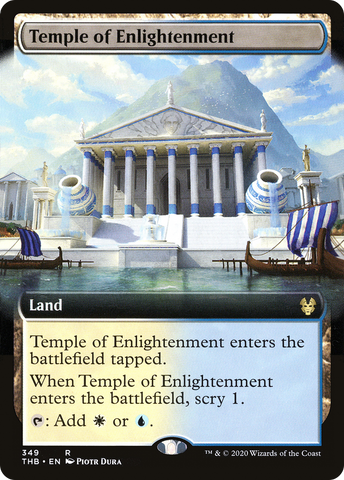 Temple of Enlightenment (Extended Art) [Theros Beyond Death] - The Mythic Store | 24h Order Processing