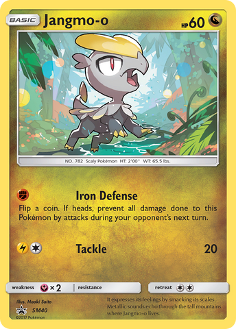 Jangmo-o (SM40) [Sun & Moon: Black Star Promos] - The Mythic Store | 24h Order Processing