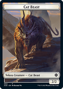 Elf Warrior // Cat Beast Double-Sided Token [Starter Commander Decks] - The Mythic Store | 24h Order Processing