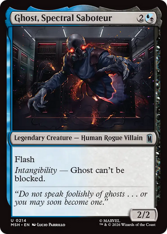 Ghost, Spectral Saboteur [Marvel Super Heroes] - The Mythic Store | 24h Order Processing
