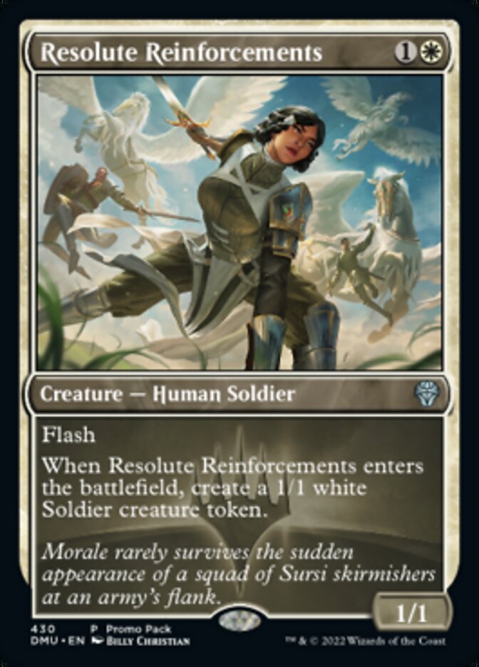 Resolute Reinforcements (Promo Pack) [Dominaria United Promos] - The Mythic Store | 24h Order Processing