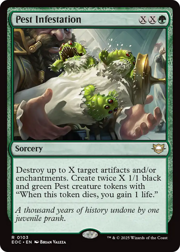 Pest Infestation [Edge of Eternities Commander] - The Mythic Store | 24h Order Processing