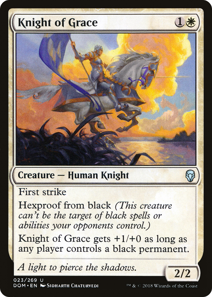Knight of Grace [Dominaria] - The Mythic Store | 24h Order Processing