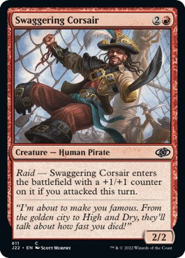 Swaggering Corsair [Jumpstart 2022] - The Mythic Store | 24h Order Processing