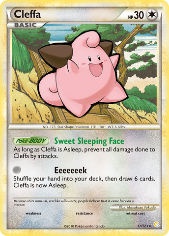 Cleffa (17/123) [HeartGold & SoulSilver: Base Set] - The Mythic Store | 24h Order Processing