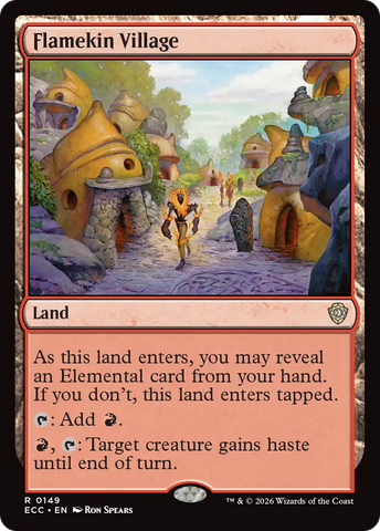 Flamekin Village [Lorwyn Eclipsed Commander] - The Mythic Store | 24h Order Processing
