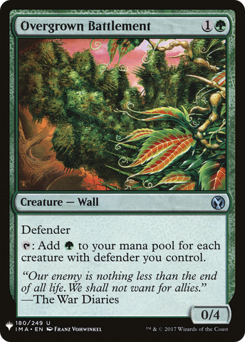 Overgrown Battlement [Mystery Booster] - The Mythic Store | 24h Order Processing