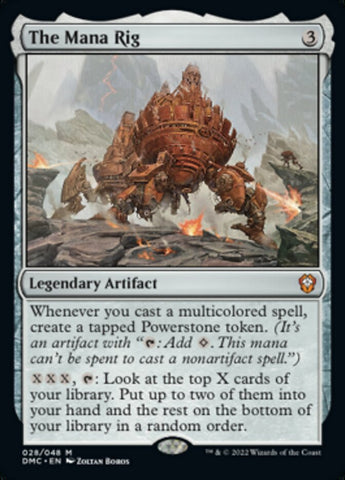 The Mana Rig [Dominaria United Commander] - The Mythic Store | 24h Order Processing