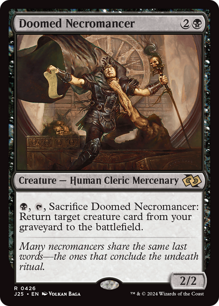 Doomed Necromancer [Foundations Jumpstart] - The Mythic Store | 24h Order Processing