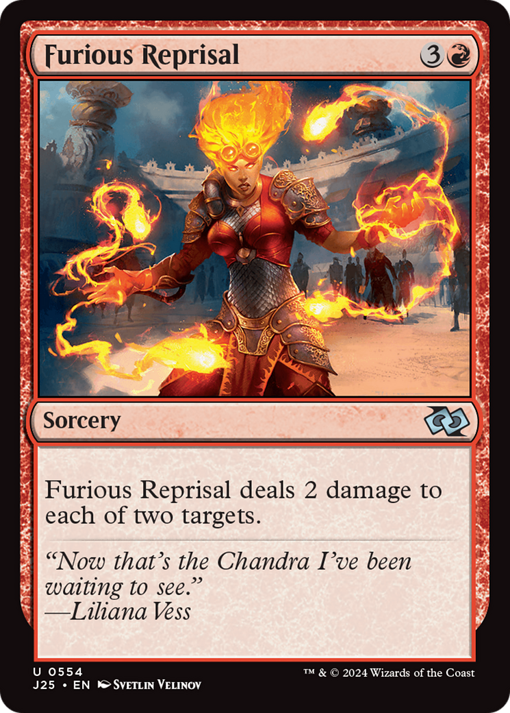 Furious Reprisal [Foundations Jumpstart] - The Mythic Store | 24h Order Processing