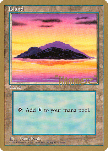 Island (shr367) (Shawn "Hammer" Regnier) [Pro Tour Collector Set] - The Mythic Store | 24h Order Processing